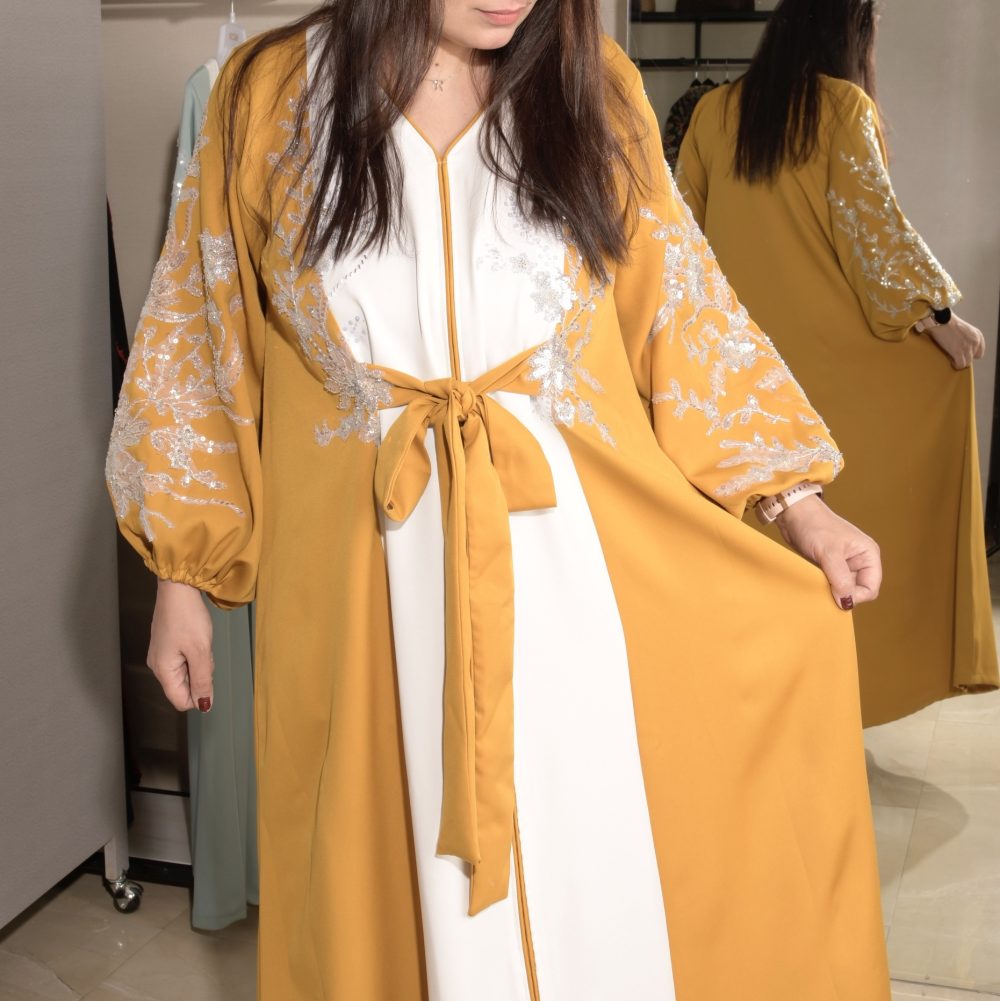 جلابيه مطرزه بالكم